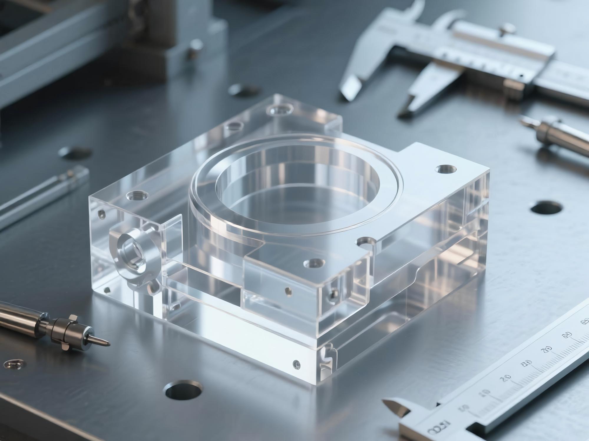 Full Transparent Acrylic Optical Component