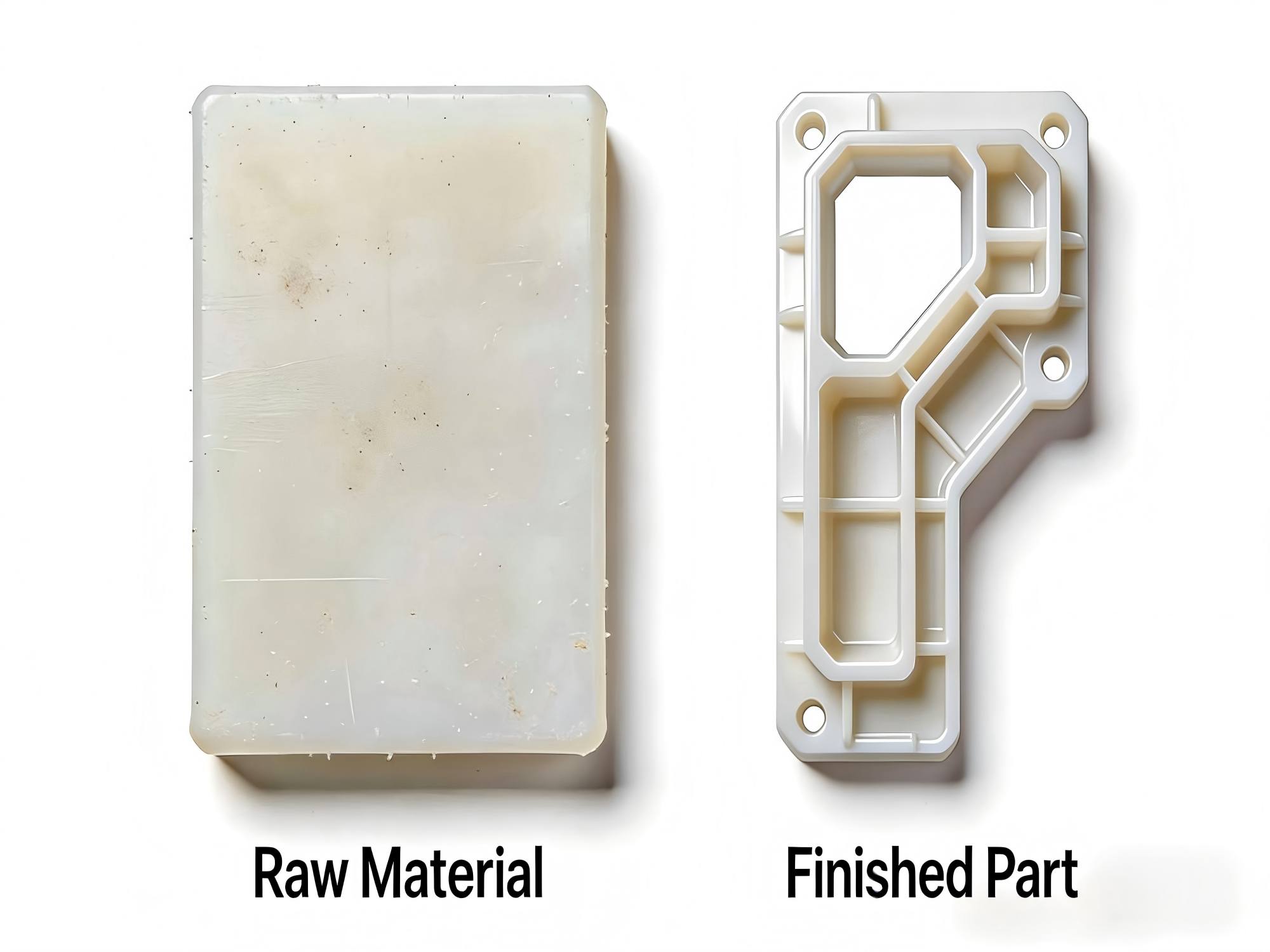 Raw Acrylic Sheet to Finished Part