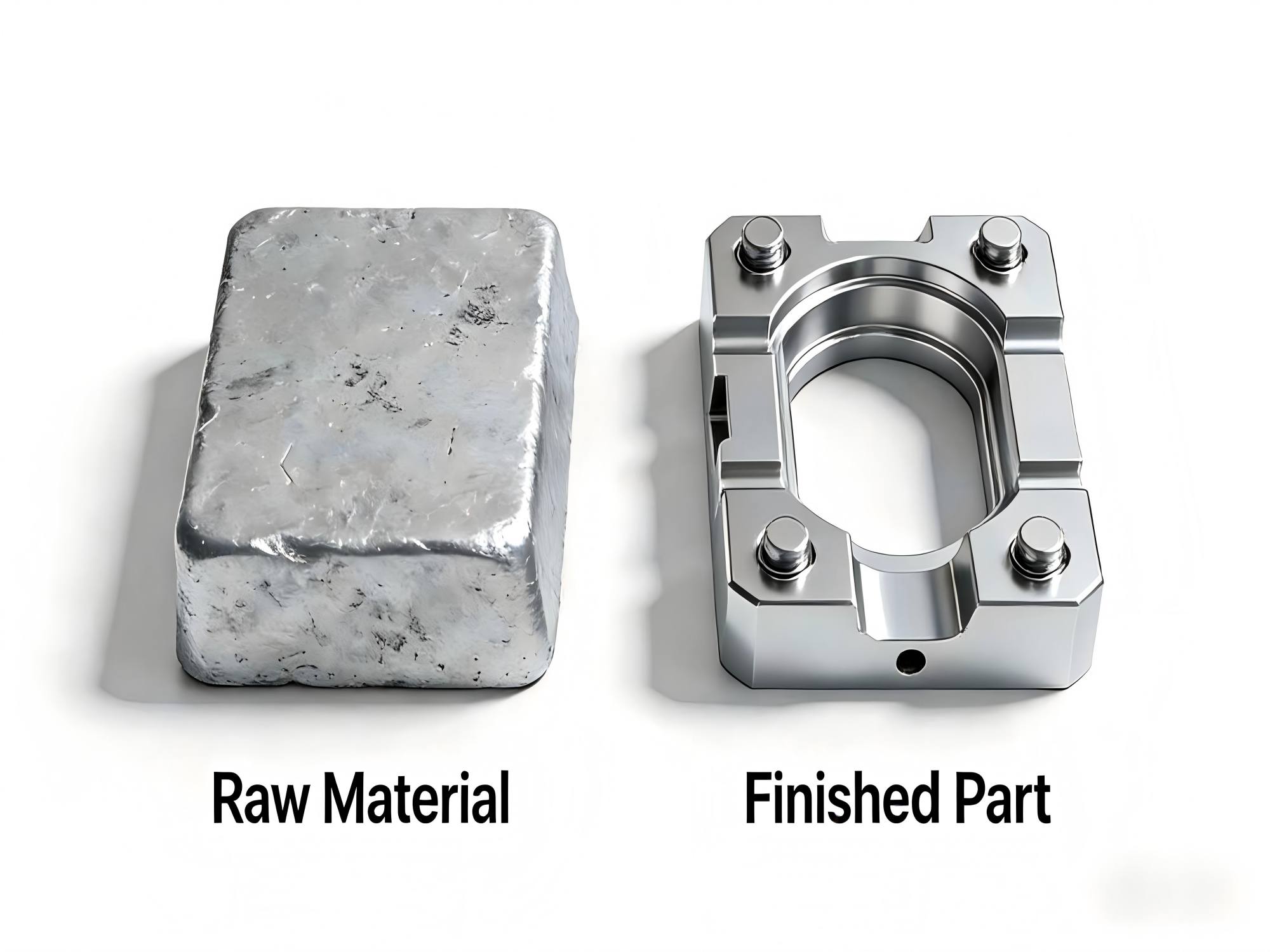 Raw Aluminum Billet to Finished Part