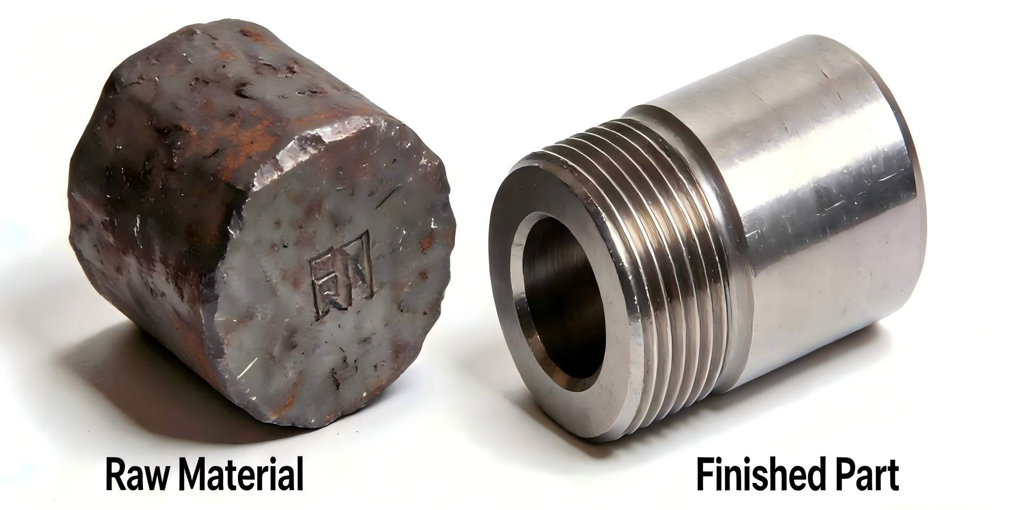 Raw Steel Round to Finished Component